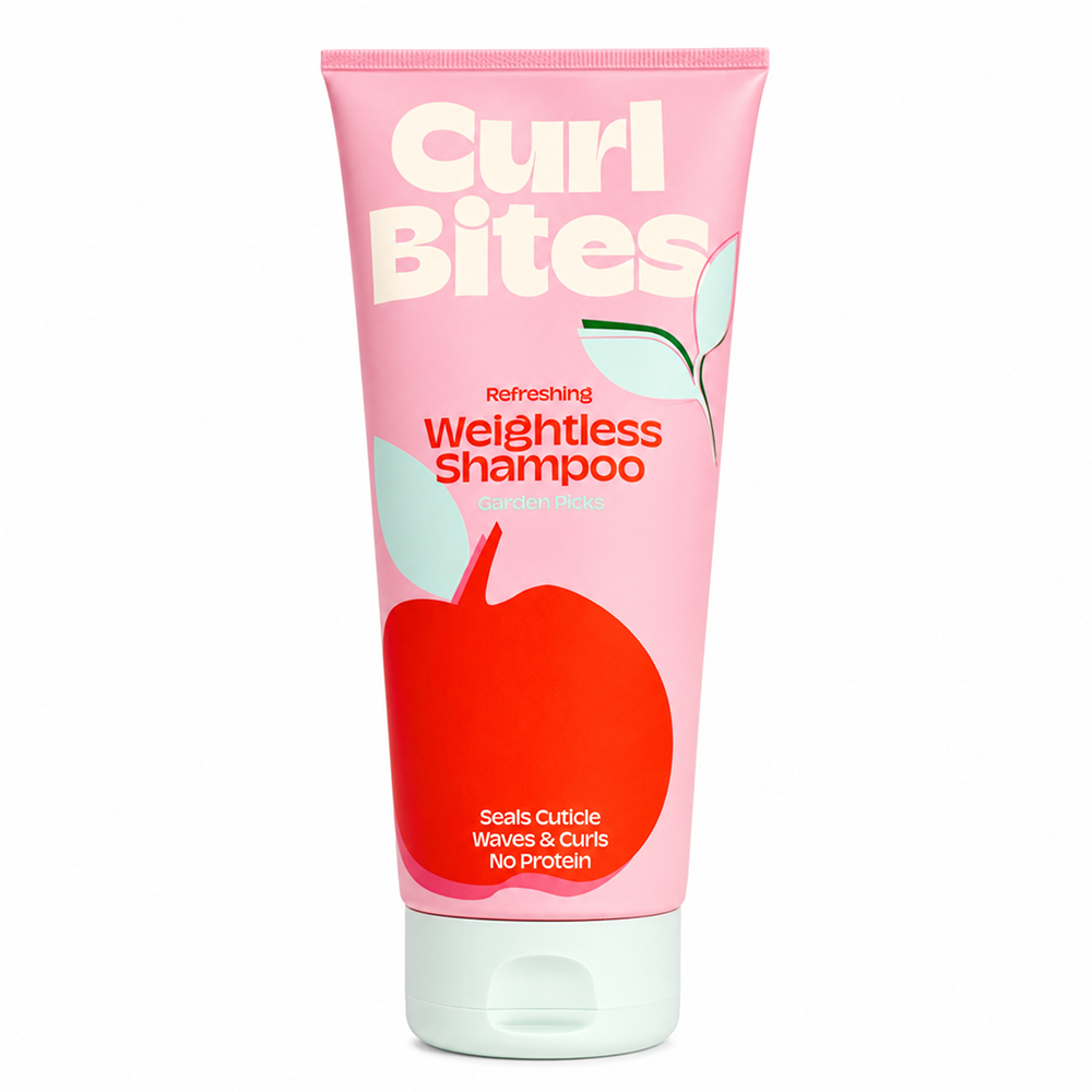 Curl Bites Erfrischendes, schwereloses Shampoo 250ml