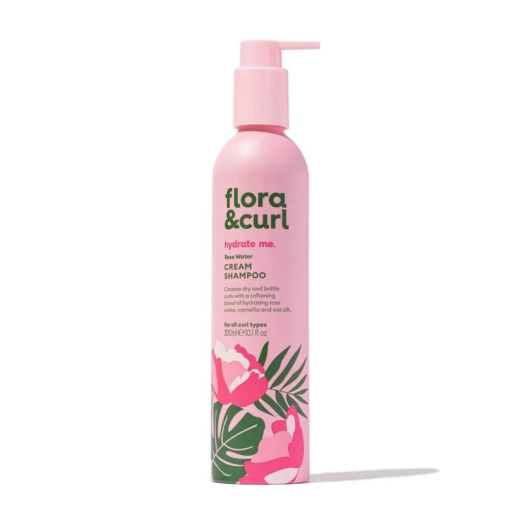 Flora &amp; Curl Hydrate Me Rosenwasser-Reinigungsduo