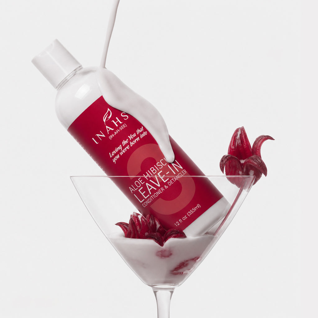 Inahsi Naturals Aloe Hibiscus Leave-In Conditioner &amp; Detangler