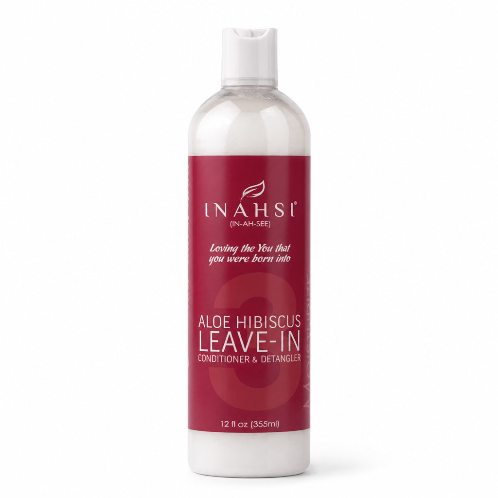 Inahsi Naturals Aloe Hibiscus Leave-In Conditioner &amp; Detangler