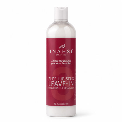 Inahsi Naturals Aloe Hibiscus Leave-In Conditioner &amp; Detangler
