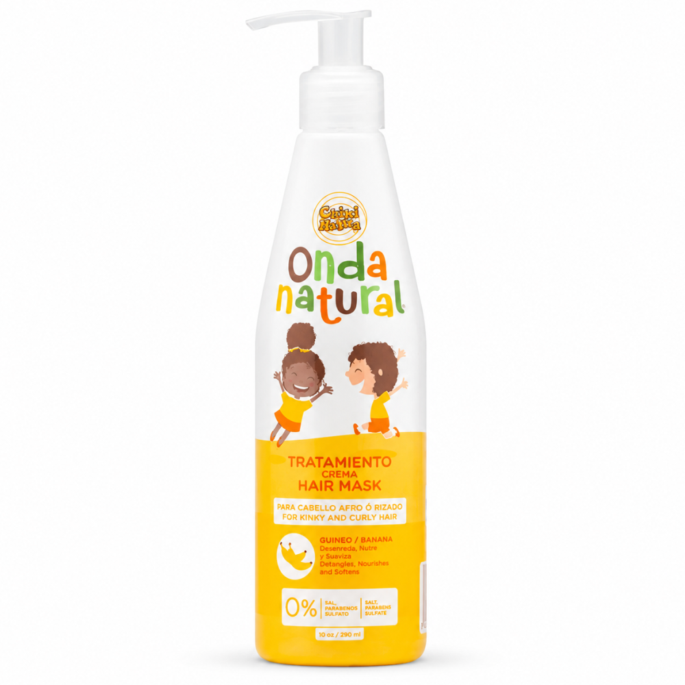 Onda natural Tratamiento crema hair mask  para cabello Afro o Rizado for Kinky and Curly hair
