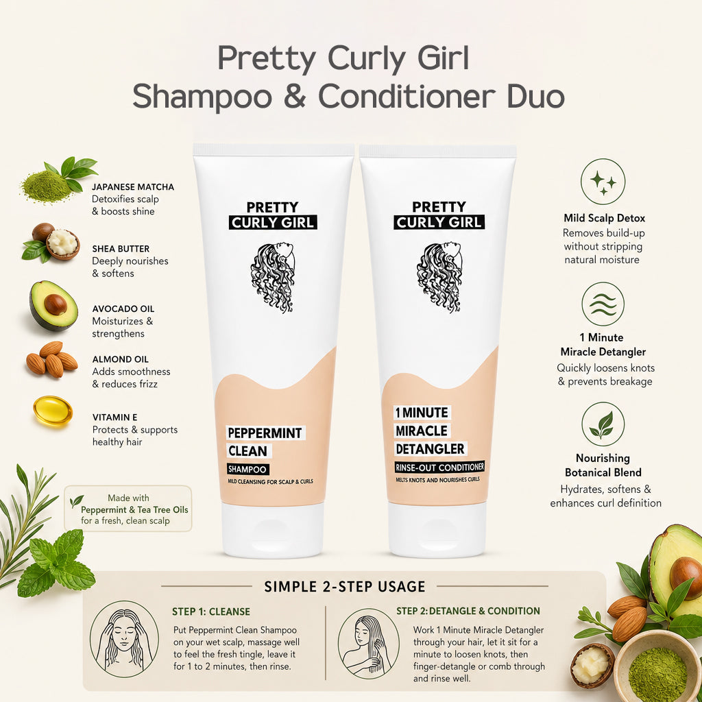 Pretty Curly Girl Shampoo &amp; Spülung Duo