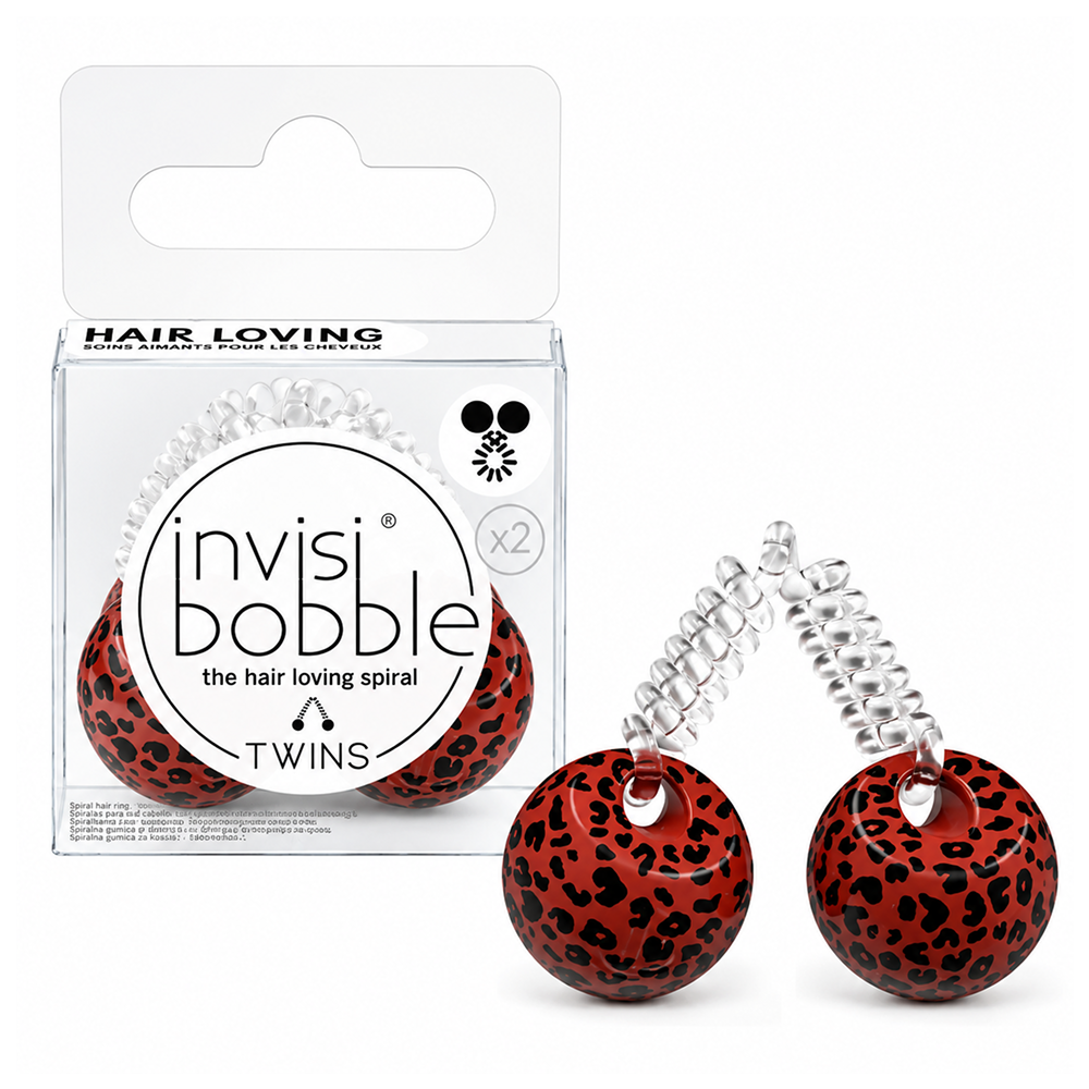 Invisibobble Original Twins Purrfection Strawberry