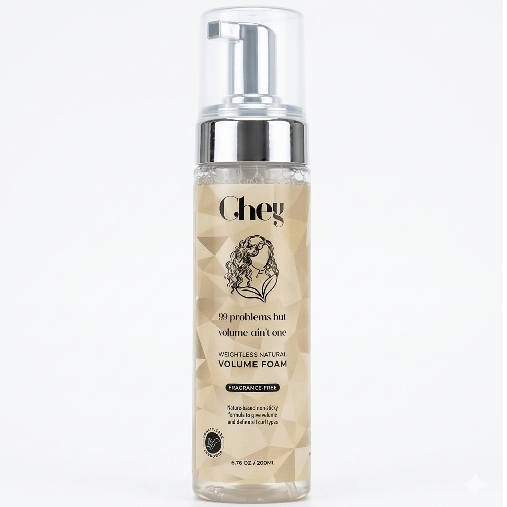Chey Haircare Schwereloser Natürlicher Volumen-Schaum