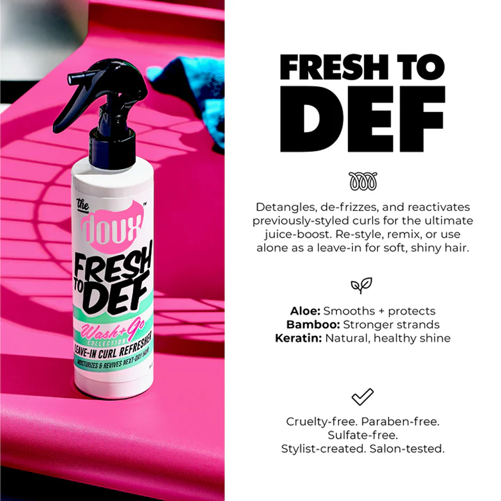 The Doux Fresh To Def Wash+Go Leave-in Lockenerfrischer 236ml