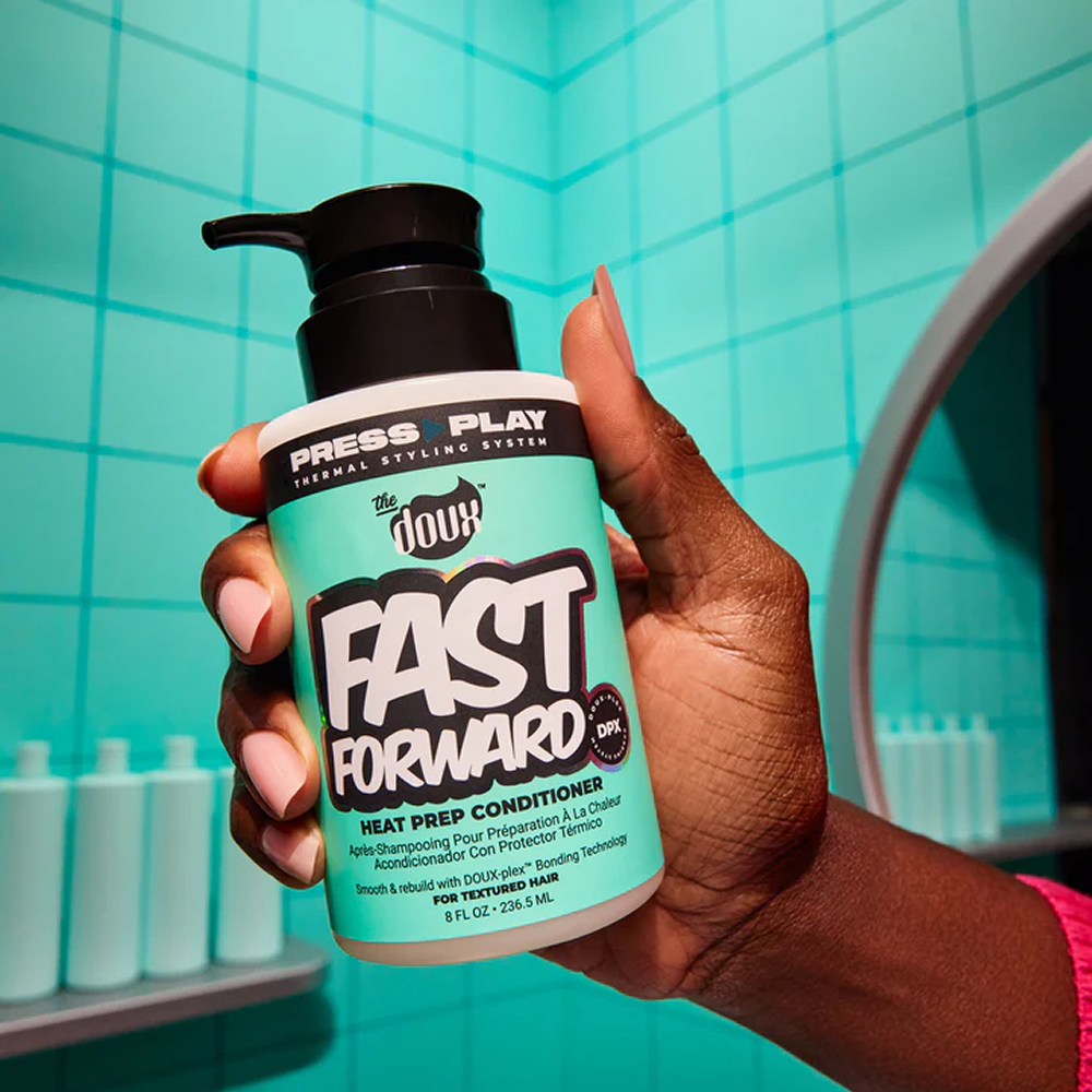 The Doux Press Play Fast Forward Hitzeschutz-Conditioner 236ml