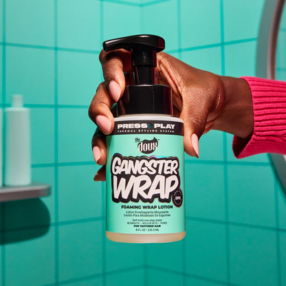 The Doux Press Play Gangster Wrap Foam Wrap Lotion 8oz