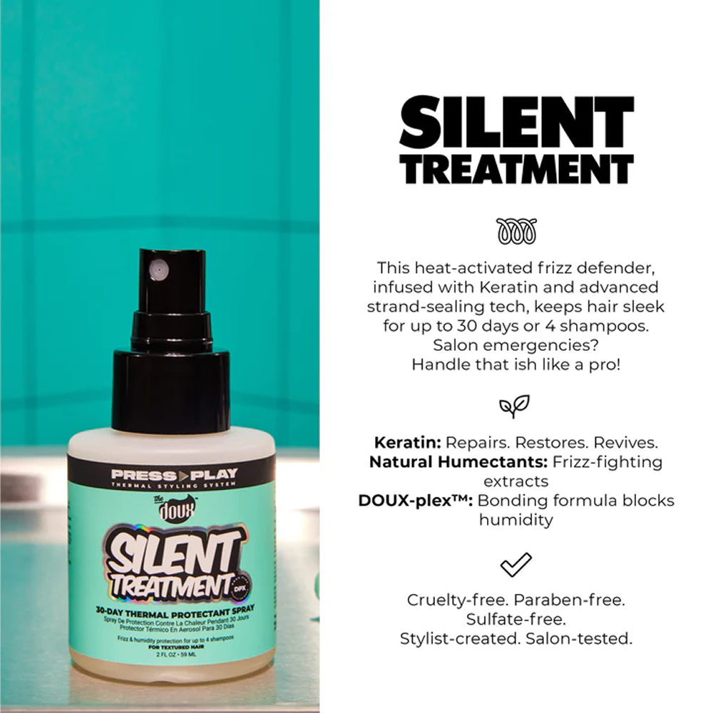 The Doux Press Play Silent Treatment 30 Tage Anti-Feuchtigkeitspflege 59ml
