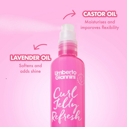Umberto Giannini Curl Jelly Refresh Locken-Belebungs-Spray 150ml