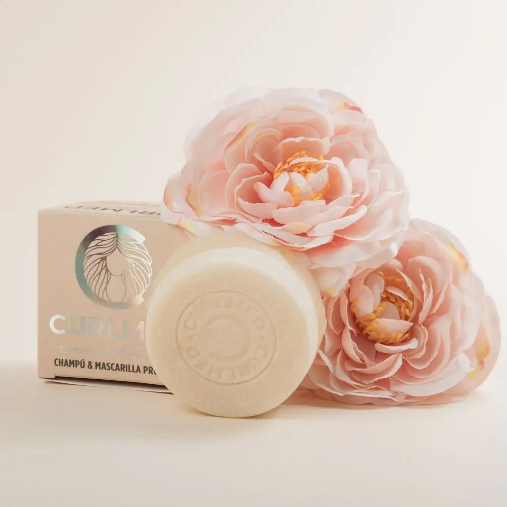 CurlMed Festes Shampoo + Maske Protein Alle Haartypen 70g