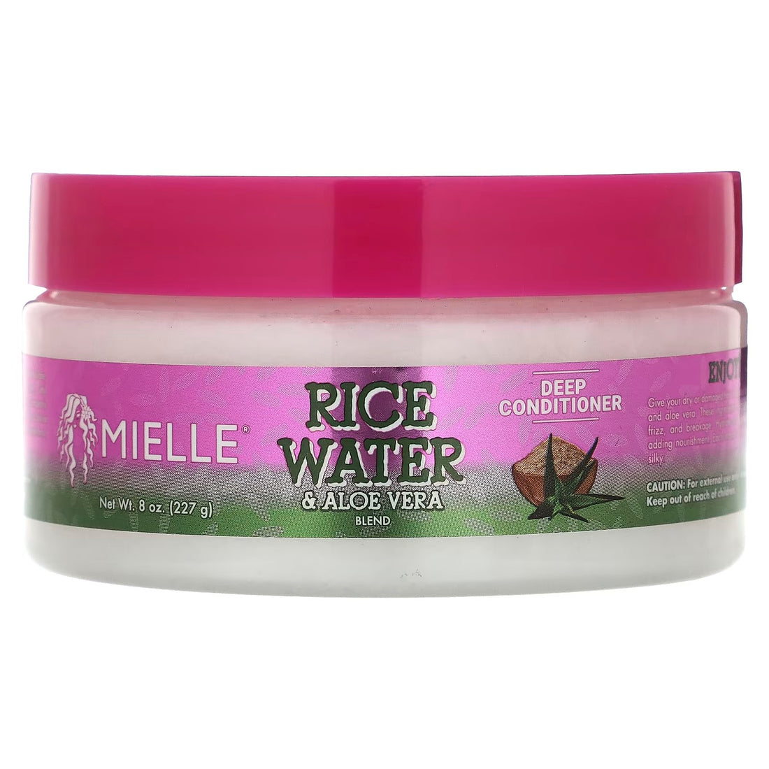 Mielle Rice Water &amp; Aloe Deep Conditioner 227 g