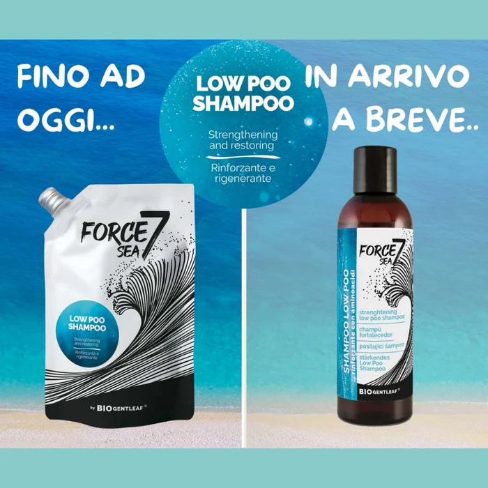 Bio Gentleaf Force 7 Sea Strengthening Low-Poo Shampoo 200ml