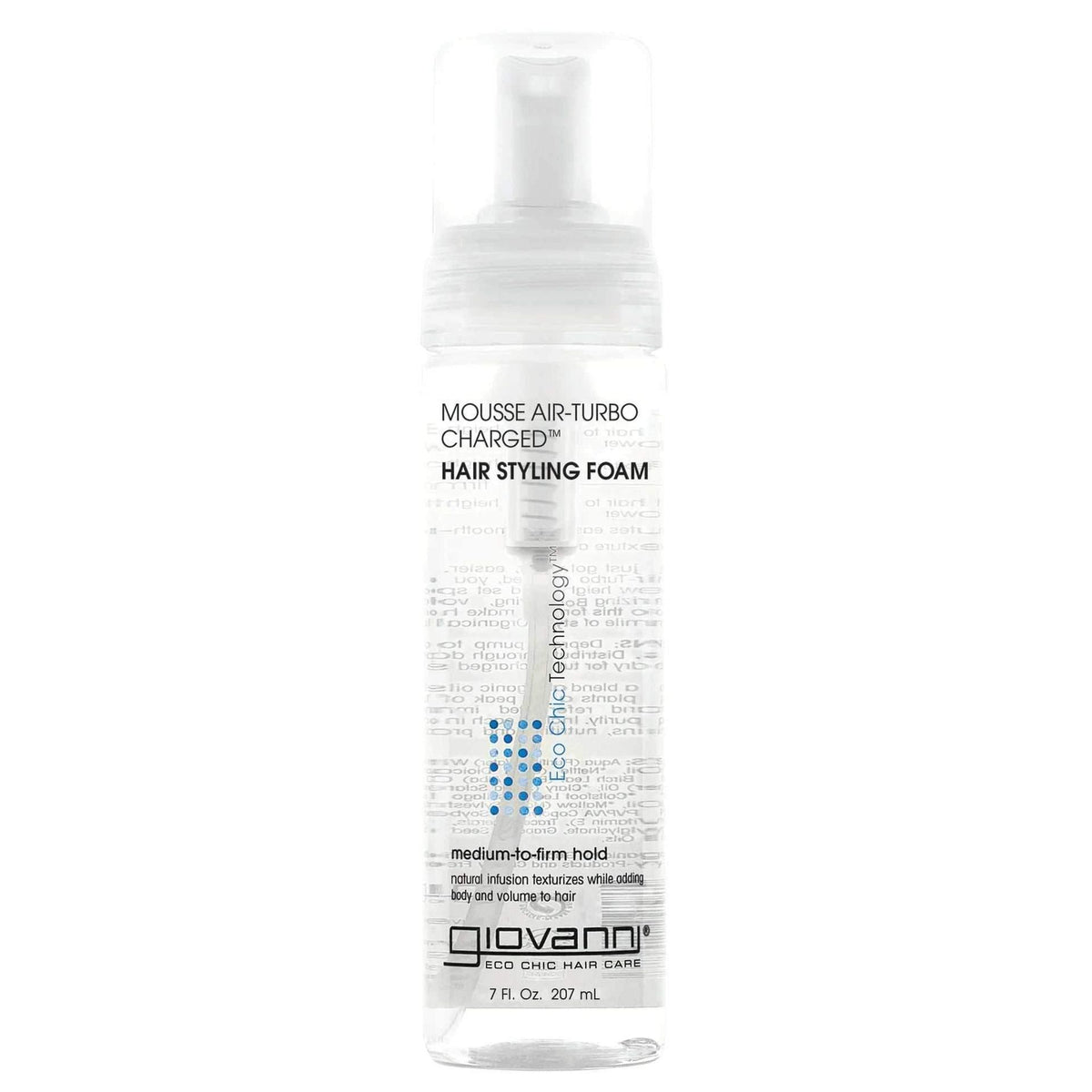 Giovanni Eco Chic Mousse Air Turbo-Charged Haarstyling-Schaum 207ml