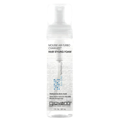 Giovanni Eco Chic Mousse Air Turbo-Charged Haarstyling-Schaum 207ml