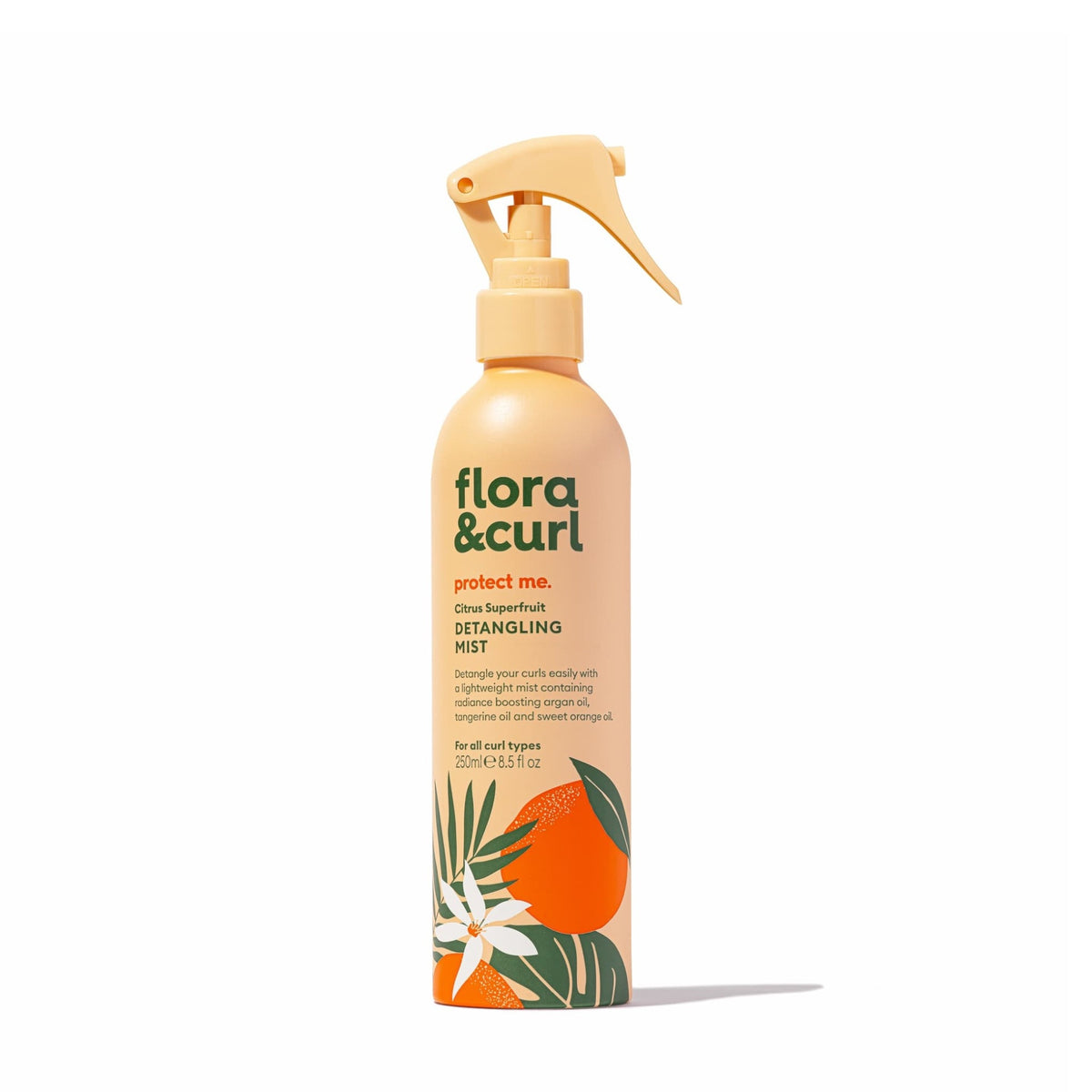 Flora &amp; Curl Protect Me Zitrus-Superfrucht Entwirrungsspray 250ml