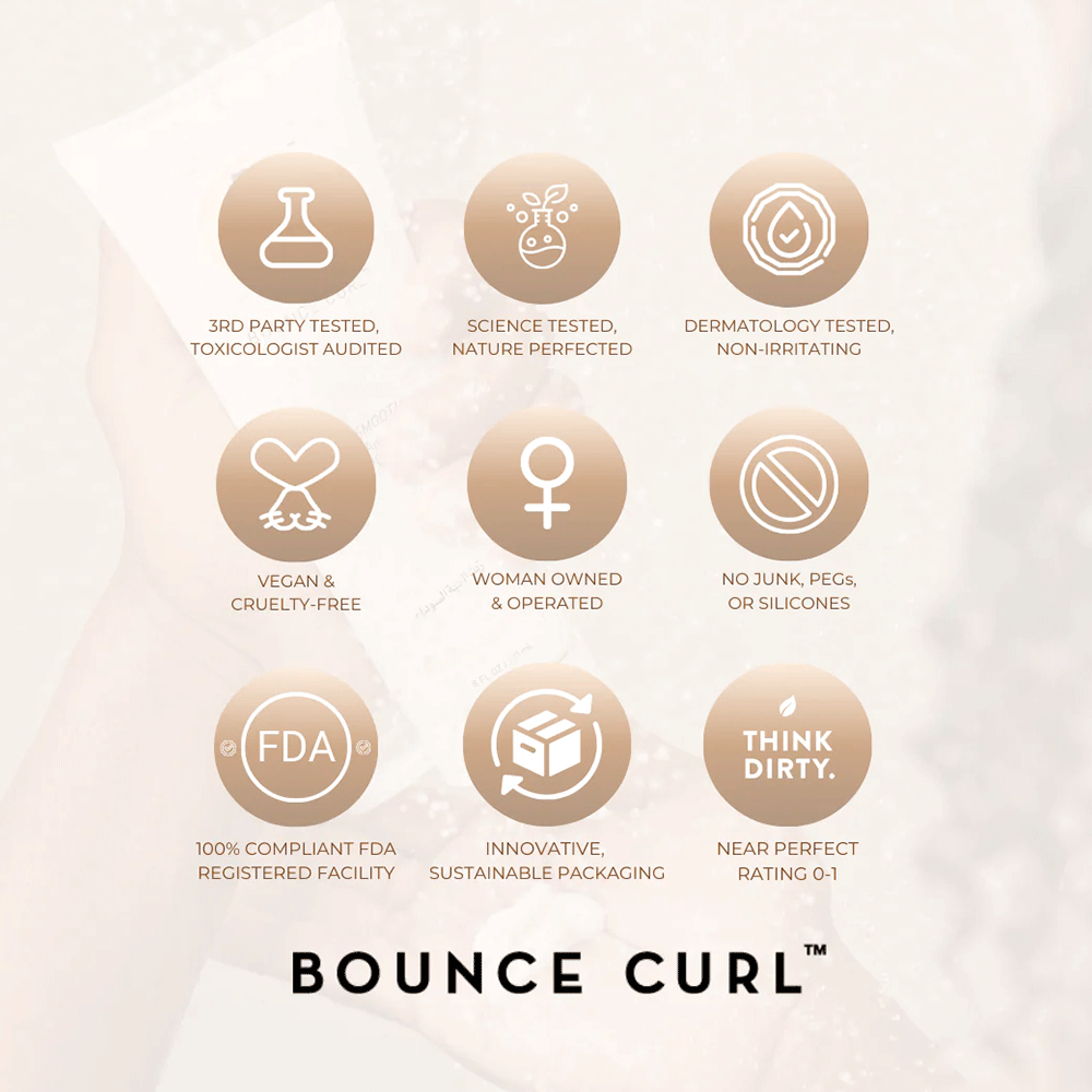 Bounce Curl Kurkuma klärende Haar- und Kopfhautmaske 237ml