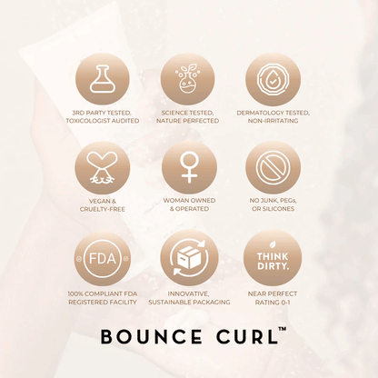 Bounce Curl Kurkuma klärende Haar- und Kopfhautmaske 237ml