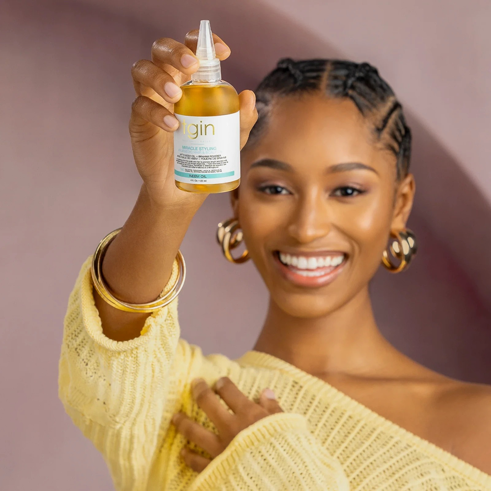 Tgin Miracle Styling Ayurvedisches Haar- und Kopfhautöl 4oz