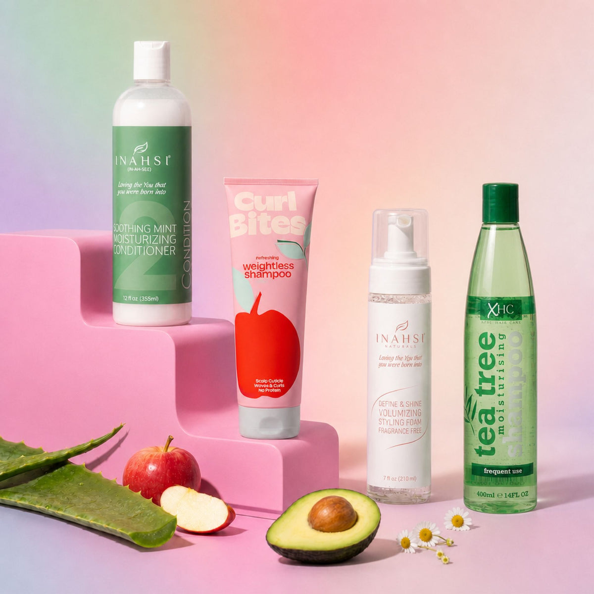 CurlyNest Starter-Set für welliges Haar 2A-2B – Schwereloses Volumen