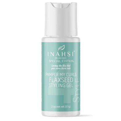 Inahsi Naturals Pamper My Curls Leinsamen Styling Gel