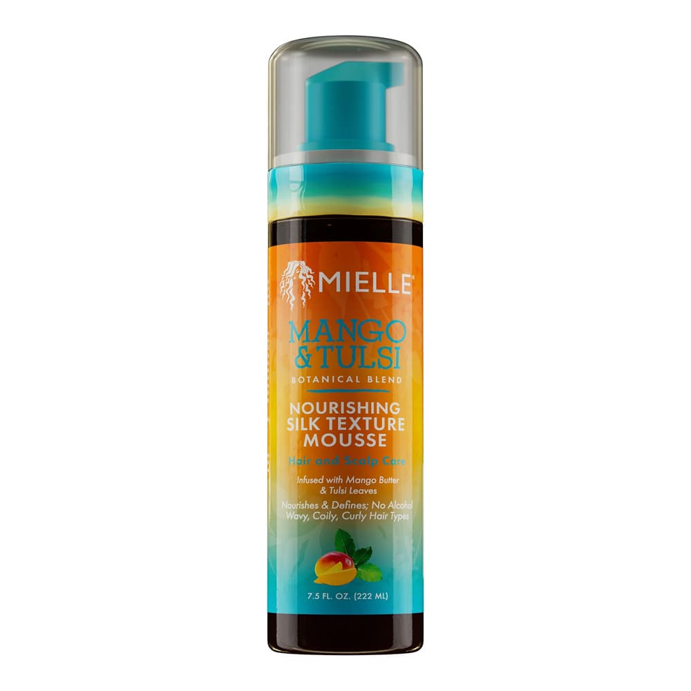 Mielle Mango &amp; Tulsi Nourishing Silk Texture Mousse 222ml