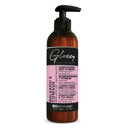 Bio Gentleaf Glossy Laminating Conditioner und Co-Wash für glänzendes Haar 200 ml