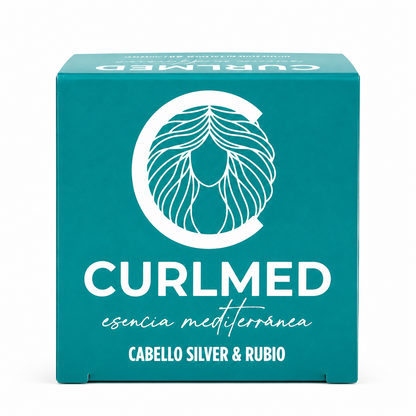 CurlMed Festes Shampoo für silbernes und blondes Haar 80g