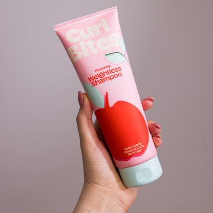 Curl Bites Erfrischendes, schwereloses Shampoo 250ml