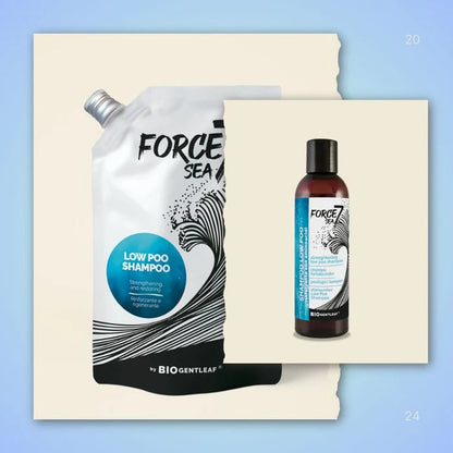 Bio Gentleaf Force 7 Sea Strengthening Low-Poo Shampoo 200ml
