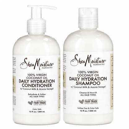 Shea Moisture 100% natives Kokosöl Daily Hydration Kombi-Pack