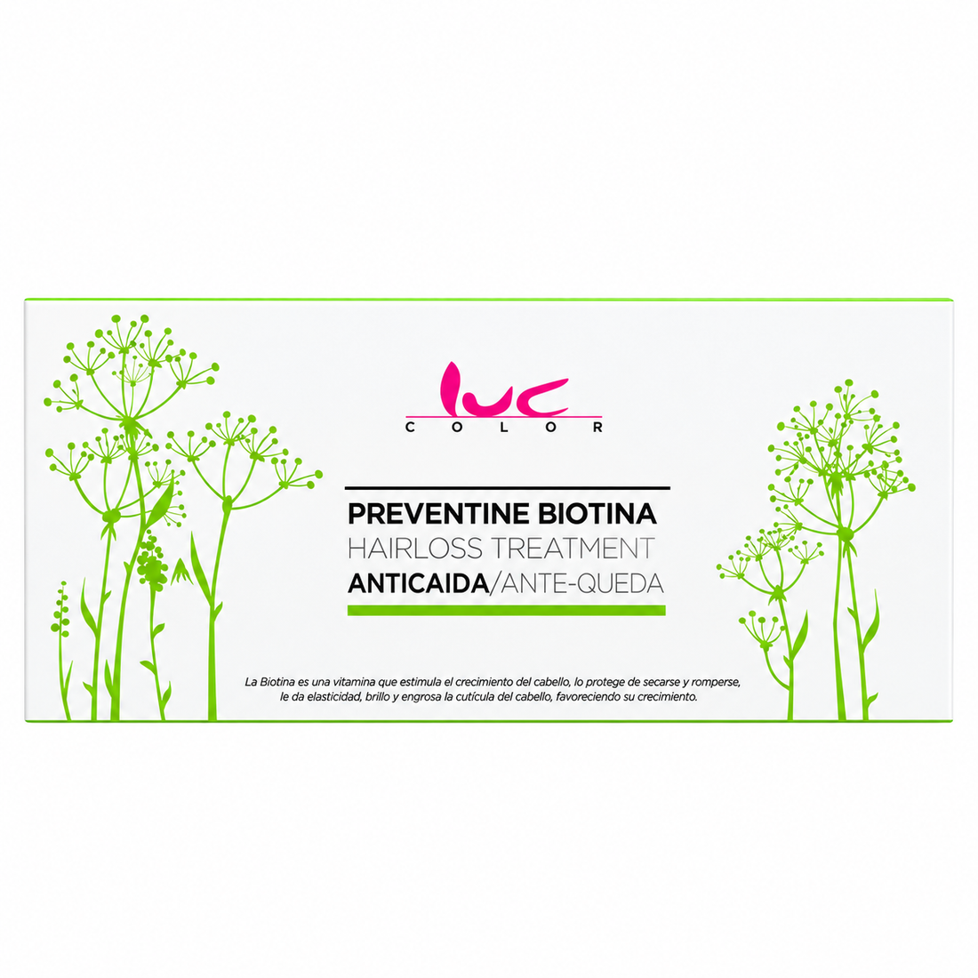 Luc Color Preventine Biotin Anti-Hair Loss 12x10ml