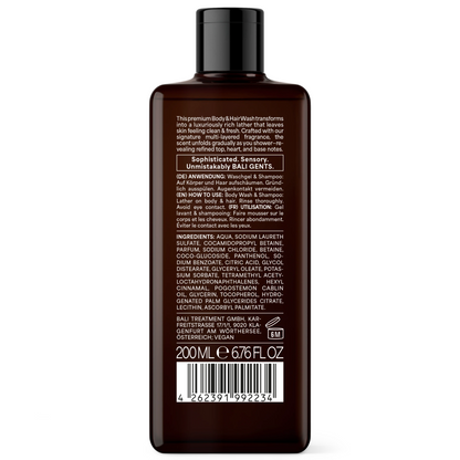 Bali Curls Gents Bodywash Sandelholz Leder 7 200ml