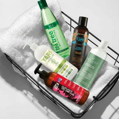 CurlyNest Starter Kit für lockiges Haar 3C-4A - Lipiderhaltung