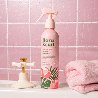Flora &amp; Curl Hydrate Me Rose Water Curl Mist 250ml