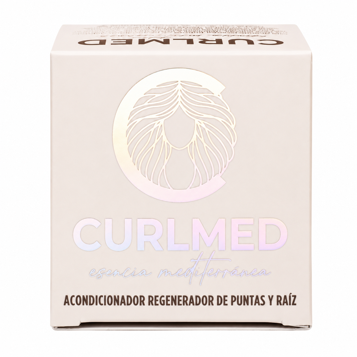 CurlMed Fester Conditioner Regenerierende Spitzen und Wurzel Matcha Tee 80g