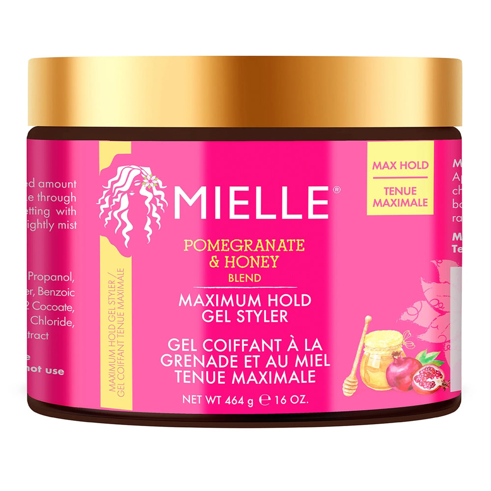 Mielle Pomegranate &amp; Honey Maximum Hold Styler Gel 464g