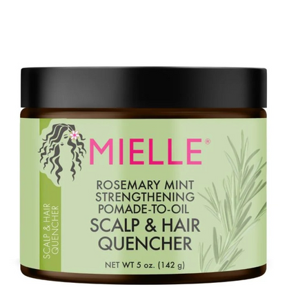 Mielle Rosemary Mint Pomade to Oil Hair &amp; Scalp Quencher 142g