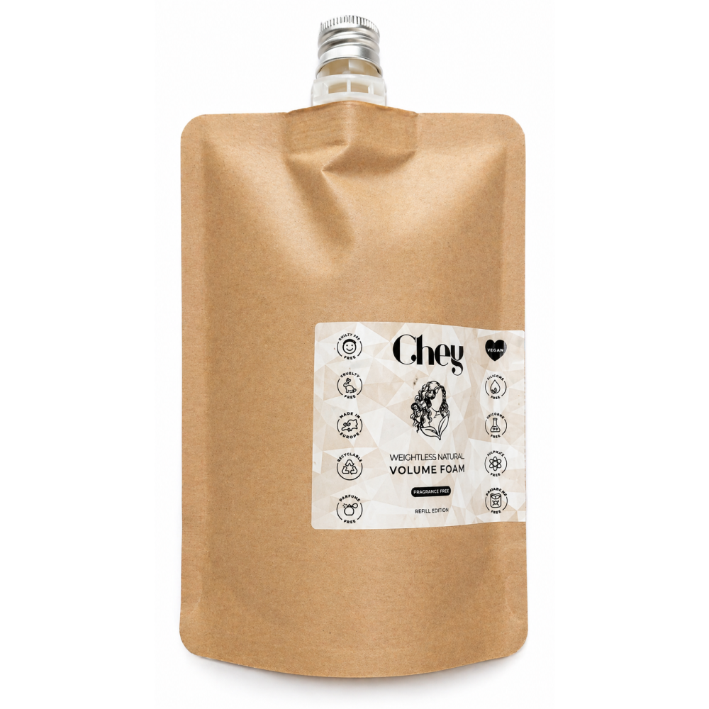 Chey Haircare Zero Waste Volume Foam Refill Pouch
