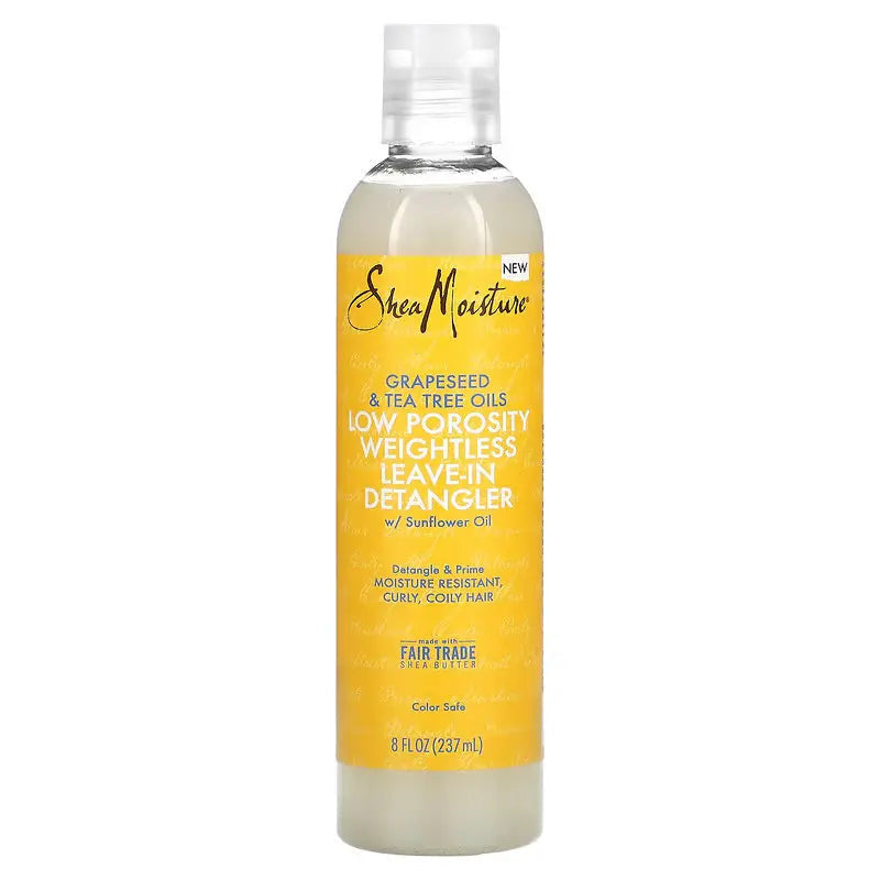 Shea Moisture Traubenkern- &amp; Teebaumöle Low Porosity Weightless Leave-In Entwirrer 237ml