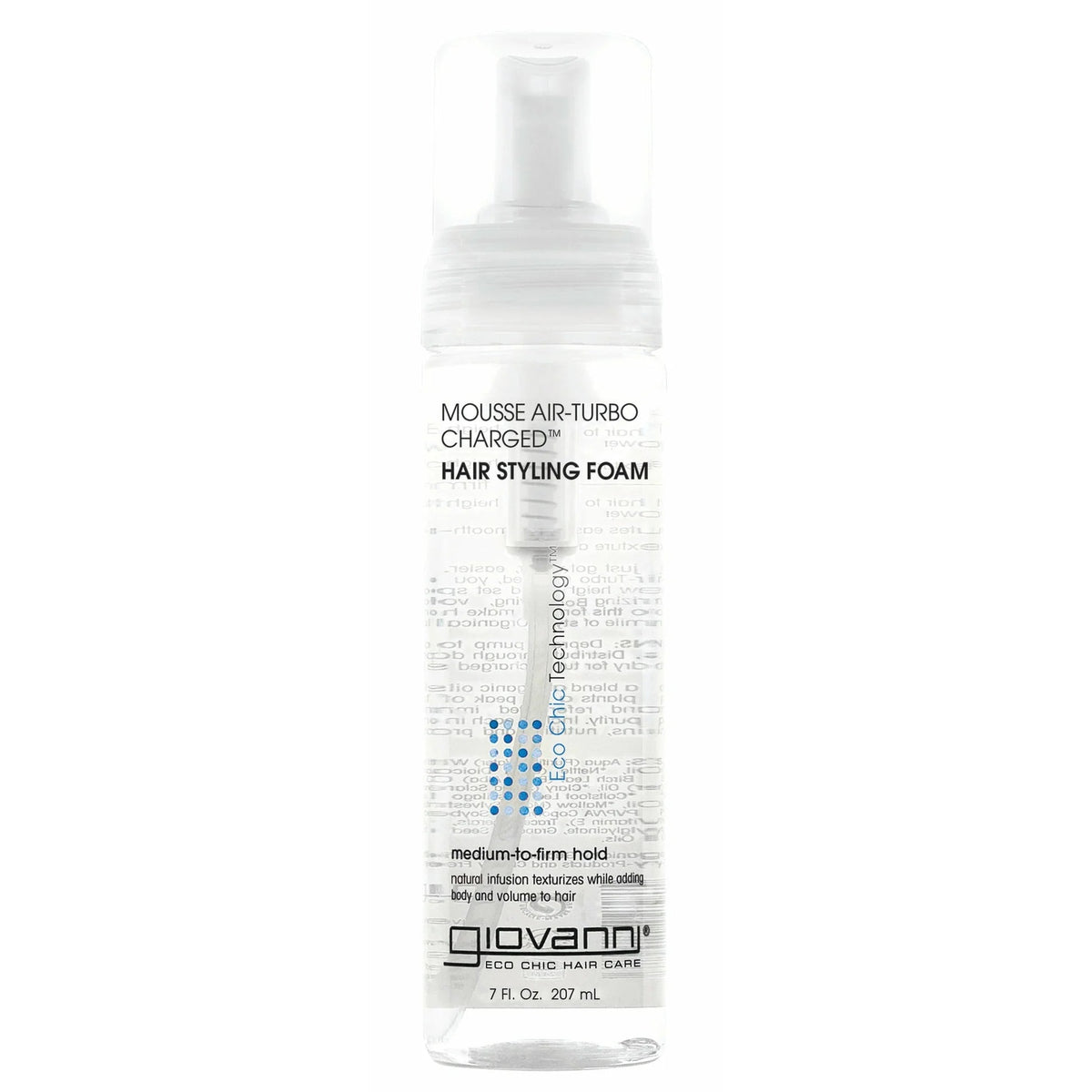 Giovanni Eco Chic Mousse Air Turbo-Charged Haarstyling-Schaum 207ml