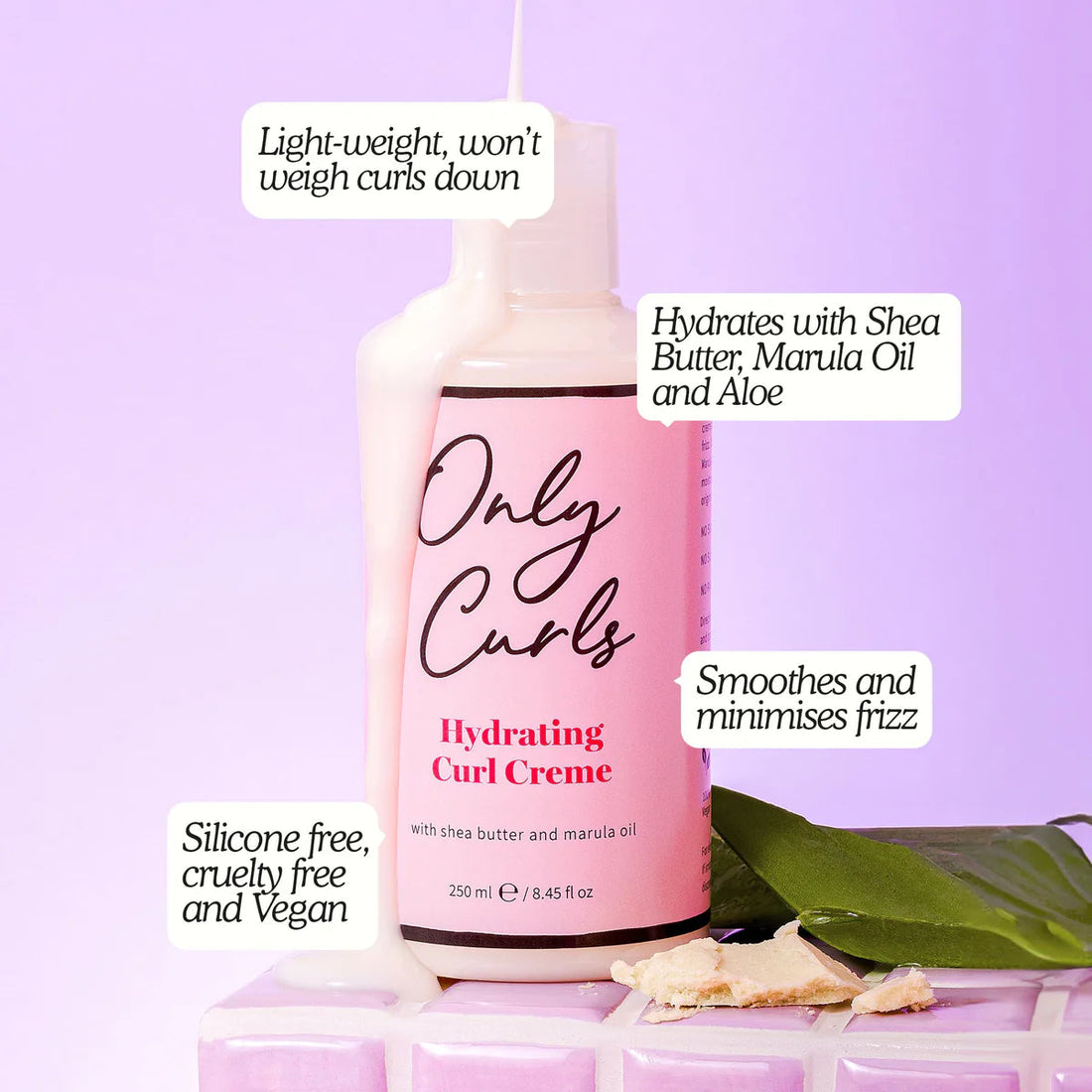 Only Curls Feuchtigkeitsspendende Lockencreme