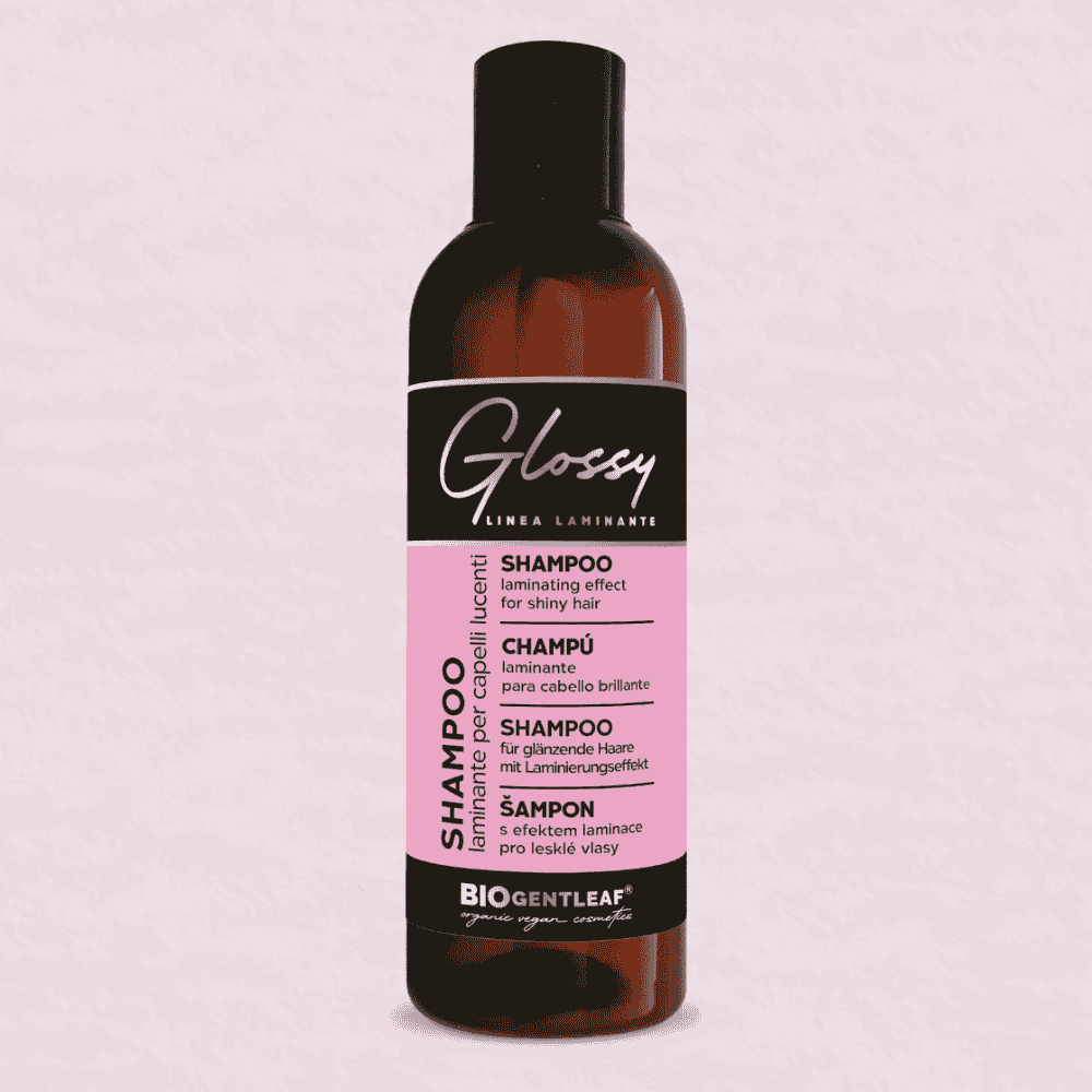 Bio Gentleaf Glossy Laminating Sulfatfreies Shampoo für glänzendes Haar 200 ml