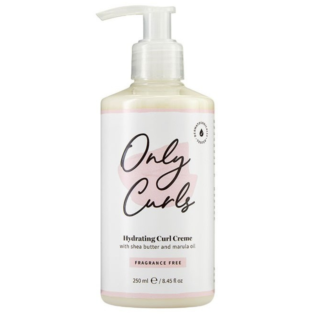 Only Curls Parfümfreie feuchtigkeitsspendende Lockencreme 250ml