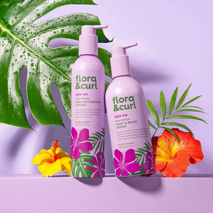Flora &amp; Curl Style Me Sweet Hibiscus Twist &amp; Braid Cream 300ml