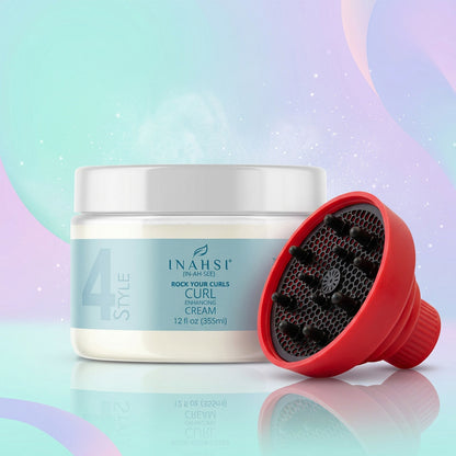 CurlyNest Pro Kit für lockiges Haar 3C-4A – Feuchtigkeitsisolierung